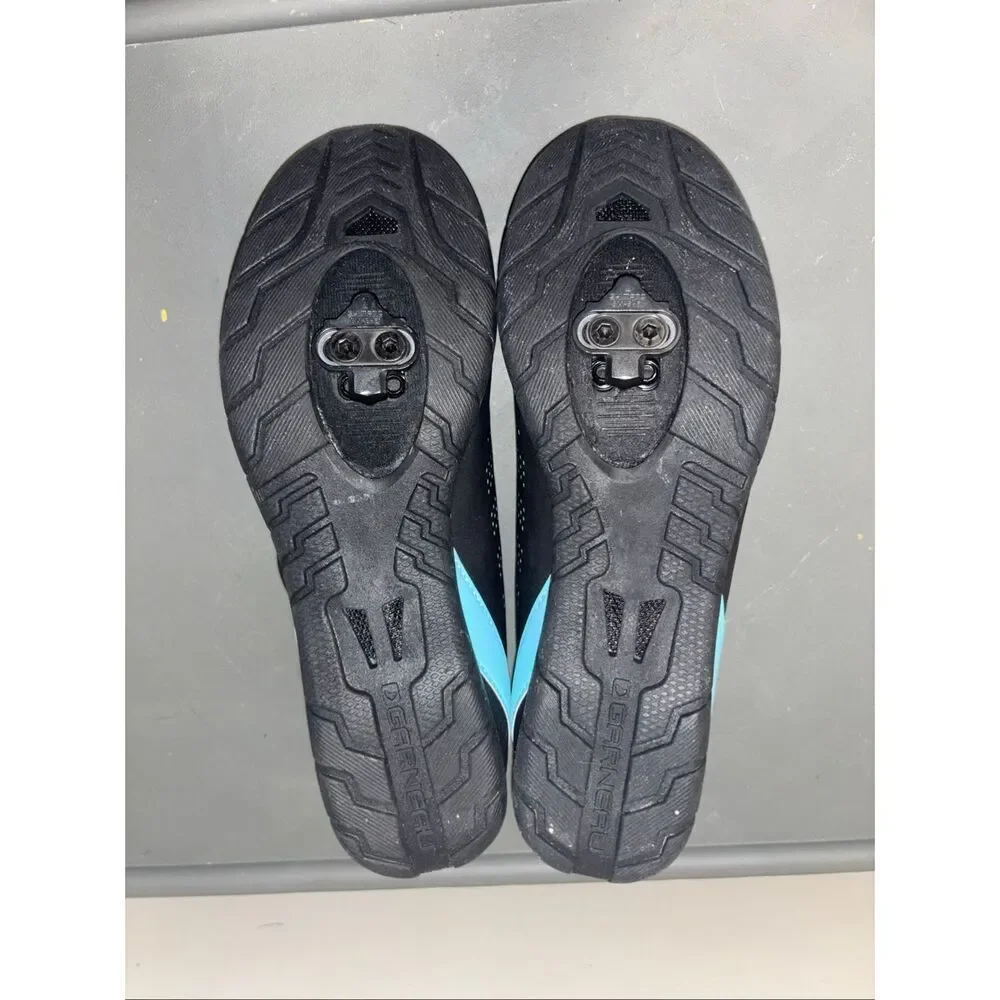 NWT Louis Garneau Women's Venturo Coolmax Cycling Black Shoes Women's Size 9US